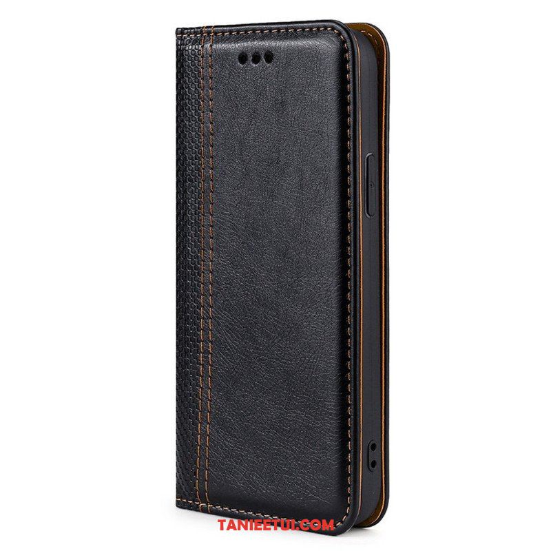 Etui Na Telefon do Honor Magic 4 Lite 5G Etui Folio Skórzane Szwy Liczi