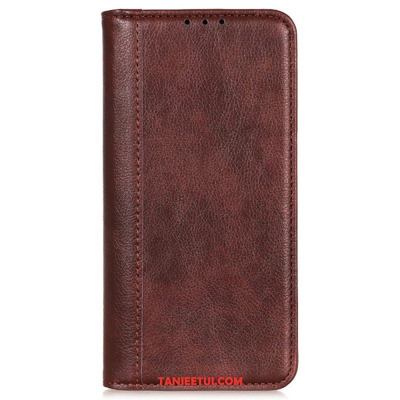 Etui Na Telefon do Honor Magic 5 Lite Etui Folio Stylowa Skóra Dwoinowa