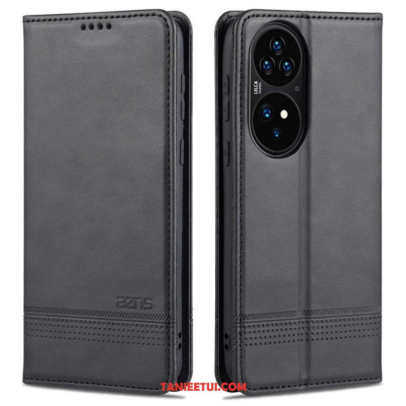 Etui Na Telefon do Huawei P50 Pro Etui Folio Stylizacja Skóry Azns