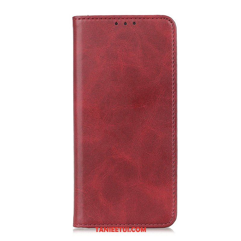 Etui Na Telefon do Moto E40 / E30 / E20 Etui Folio Elegancka Dwoina Skórzana