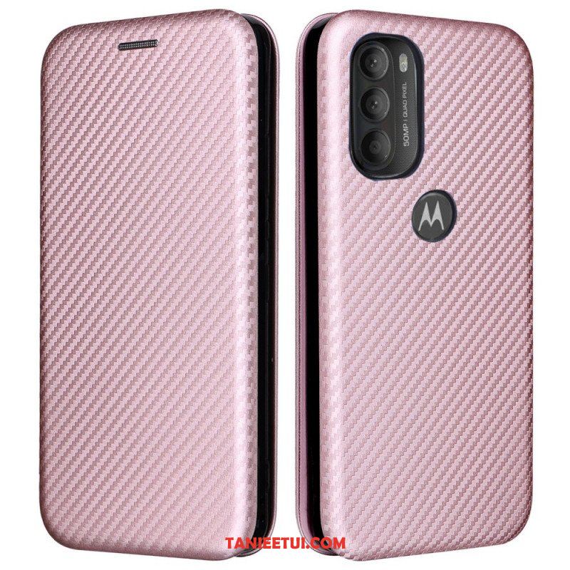 Etui Na Telefon do Moto G71 5G Etui Folio Kolorowy Silikon Węglowy