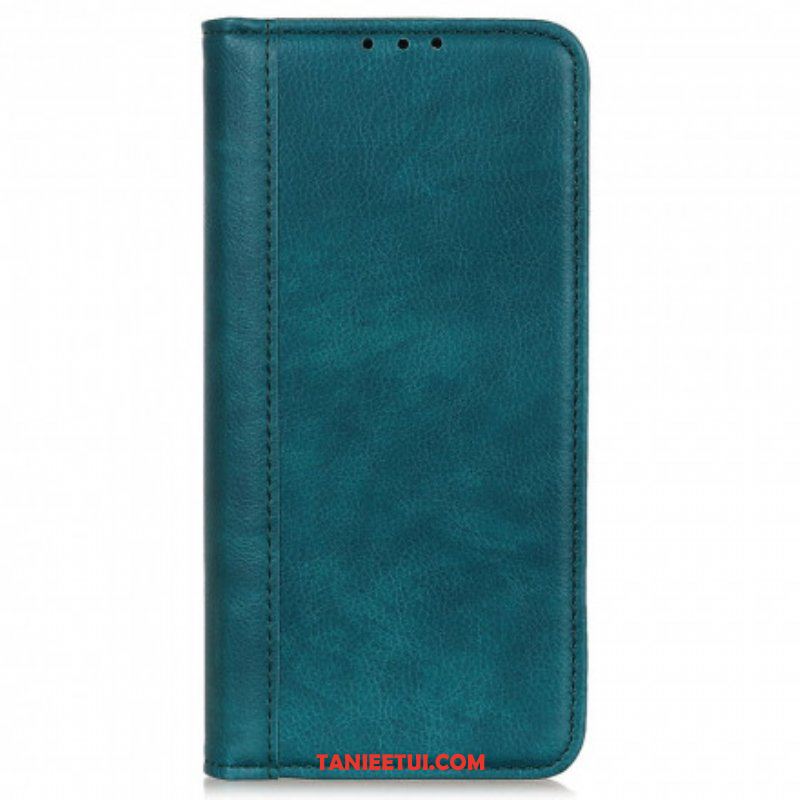 Etui Na Telefon do Motorola Edge 20 Pro Etui Folio Wersja Ze Skóry Split Litchi