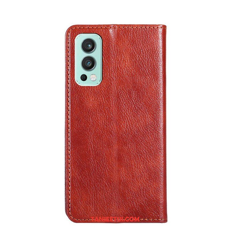 Etui Na Telefon do OnePlus Nord 2 5G Etui Folio Skórzany Styl Vintage