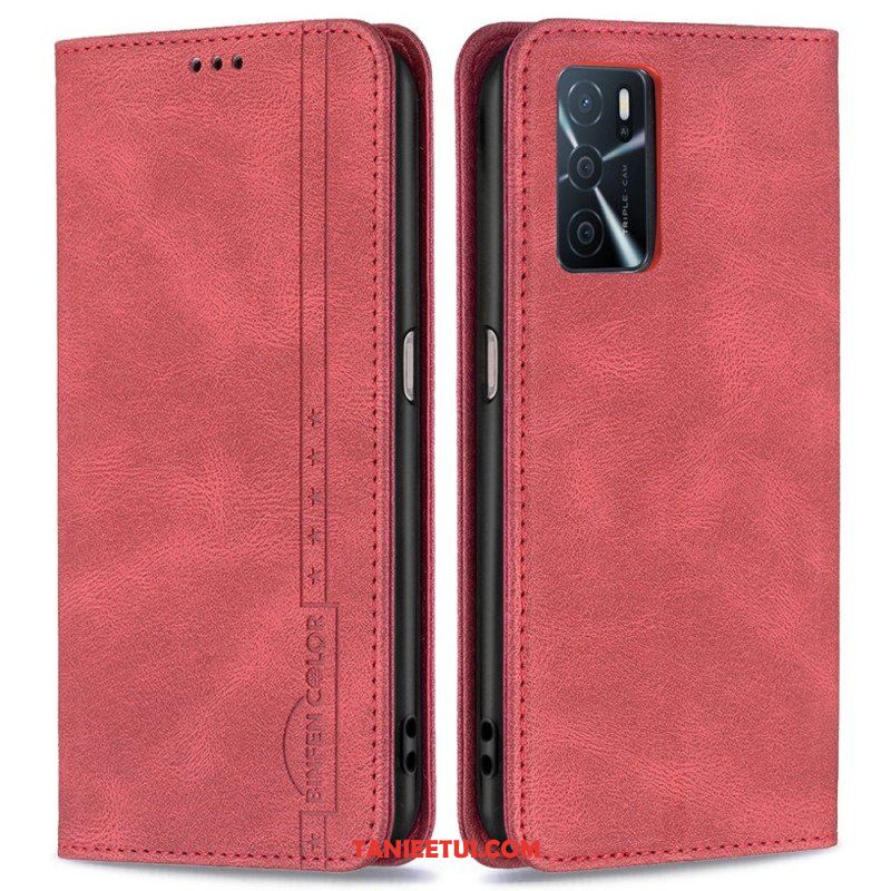 Etui Na Telefon do Oppo A16 / A16s Etui Folio Szycie Binfen Color Rfid