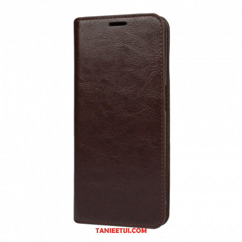 Etui Na Telefon do Oppo A54 5G / A74 5G Etui Folio Prawdziwa Skóra