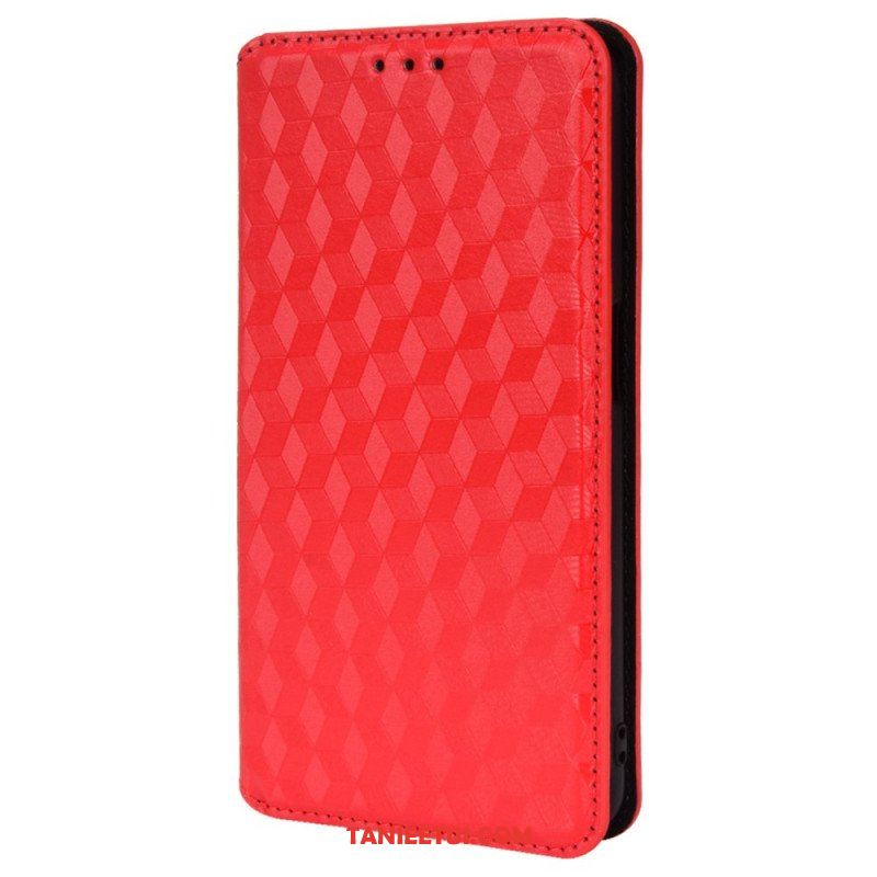 Etui Na Telefon do Oppo A54 5G / A74 5G Etui Folio Tekstura 3d