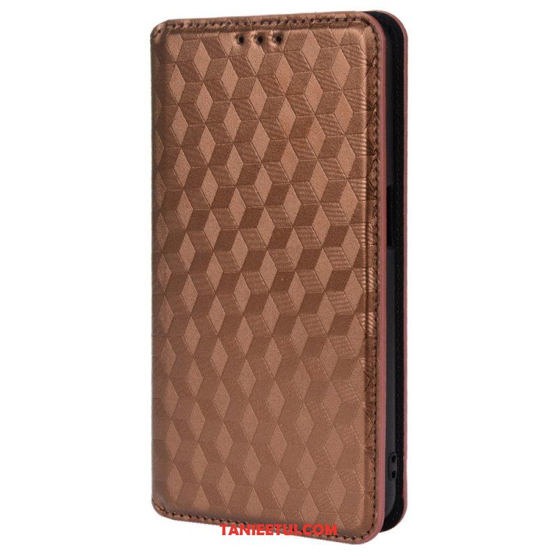 Etui Na Telefon do Oppo A54 5G / A74 5G Etui Folio Tekstura 3d