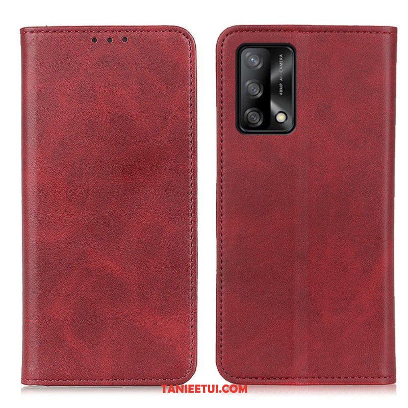 Etui Na Telefon do Oppo A74 4G Etui Folio Elegancka Dwoina Skórzana