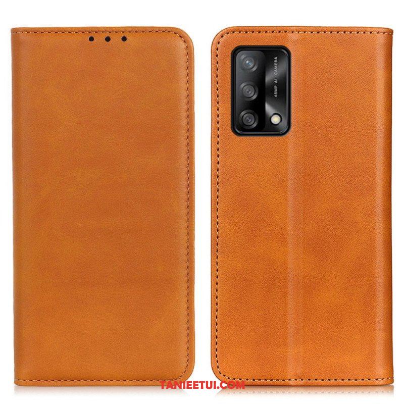 Etui Na Telefon do Oppo A74 4G Etui Folio Elegancka Dwoina Skórzana