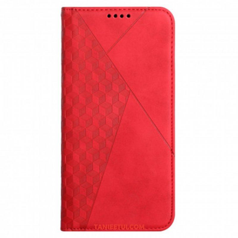 Etui Na Telefon do Oppo A94 5G Etui Folio Dotyk Skóry W Stylu Sześciennym