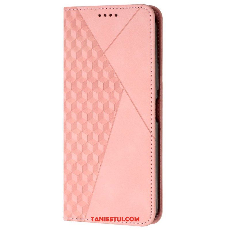 Etui Na Telefon do Oppo Find X5 Lite Etui Folio Wzór Ze Sztucznej Skóry