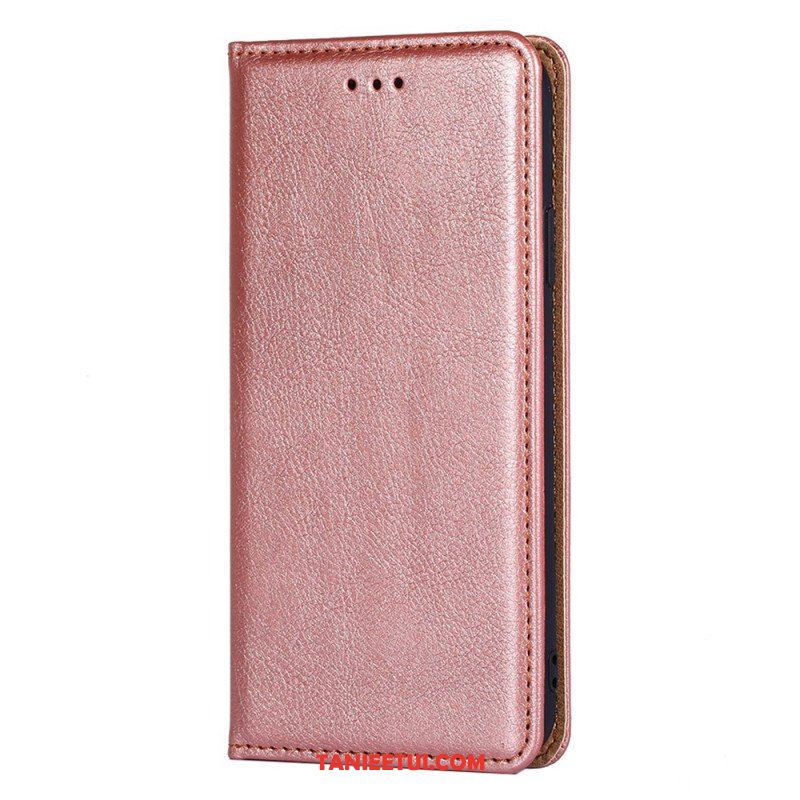 Etui Na Telefon do Oppo Find X5 Pro Etui Folio Jednolity Kolor