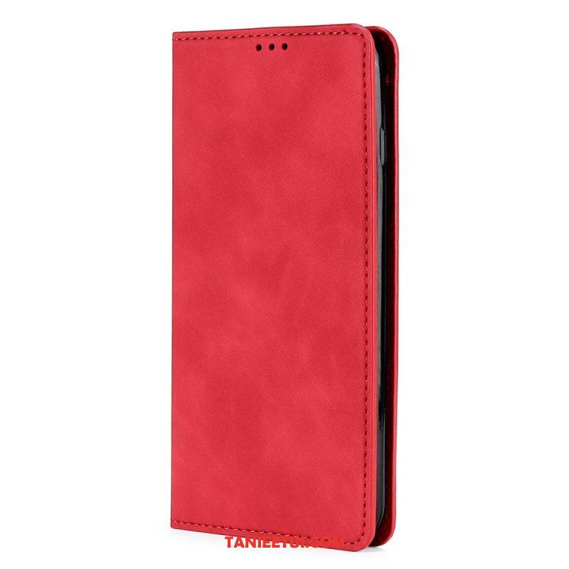 Etui Na Telefon do Poco M4 Pro 5G Etui Folio Efekt Skóry Skin-touch