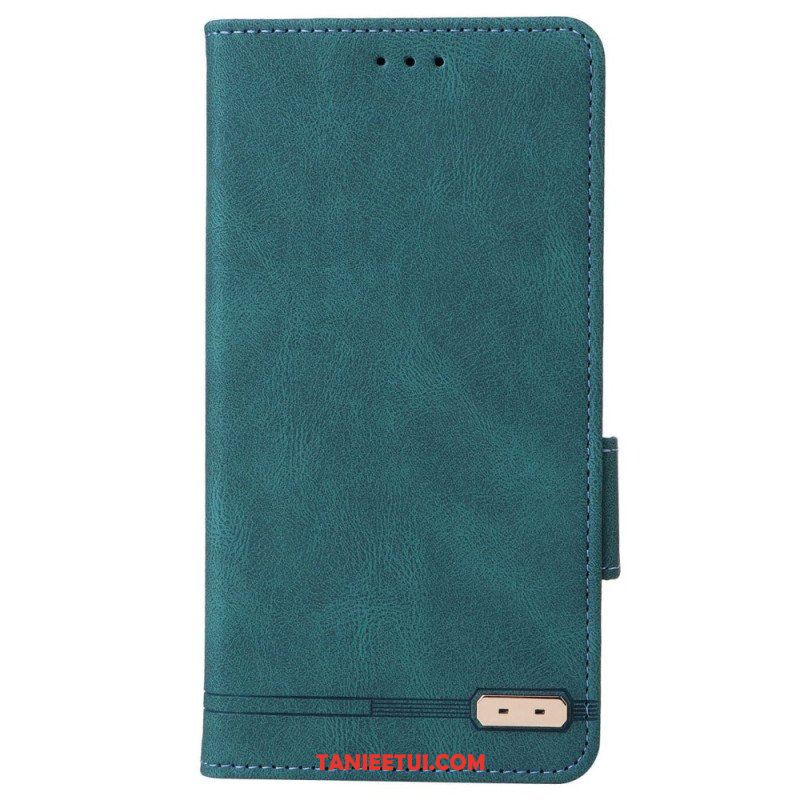 Etui Na Telefon do Poco X4 Pro 5G Etui Folio Stylowy Efekt Skóry