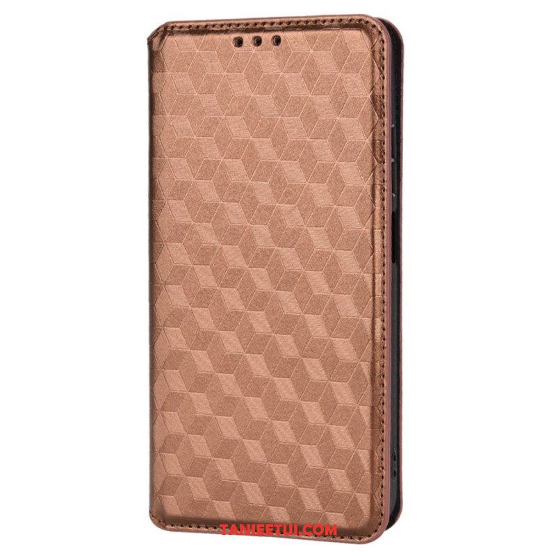 Etui Na Telefon do Poco X4 Pro 5G Etui Folio Tekstura 3d