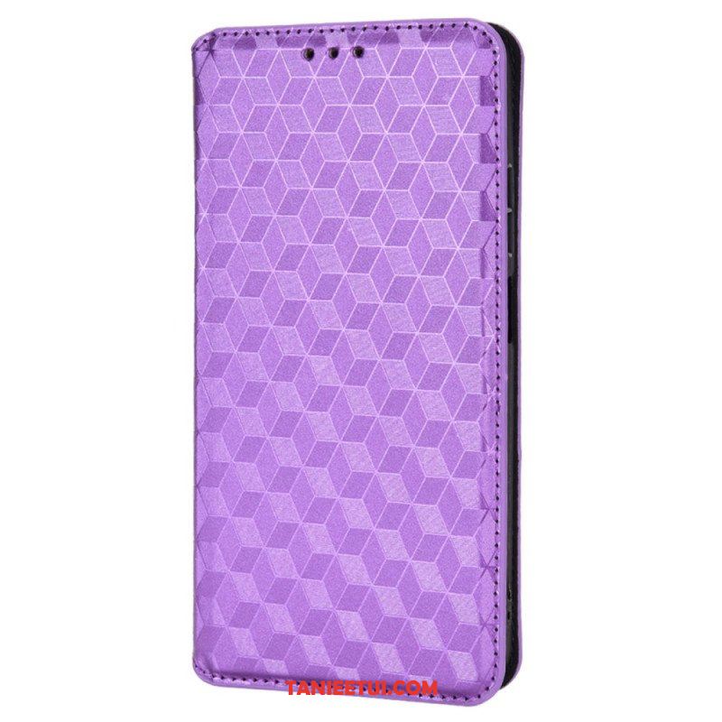 Etui Na Telefon do Poco X4 Pro 5G Etui Folio Tekstura 3d