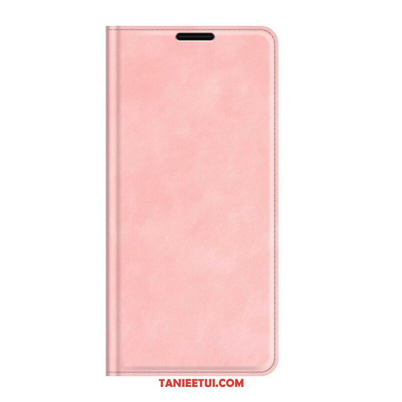 Etui Na Telefon do Realme GT 5G Etui Folio Stylowe Skórzane Szwy