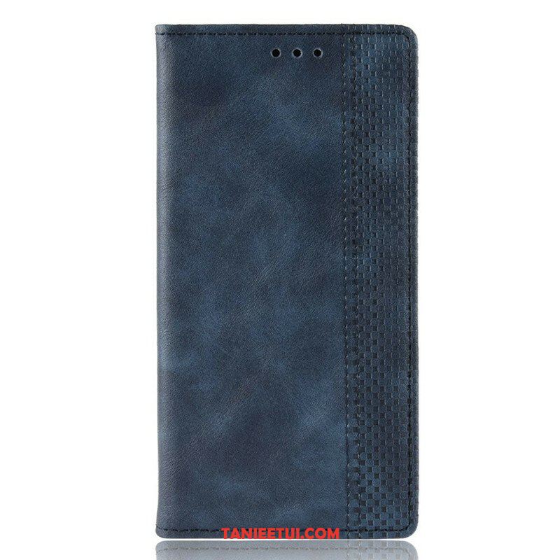 Etui Na Telefon do Realme X50 Etui Folio Stylizowany Efekt Skóry W Stylu Vintage