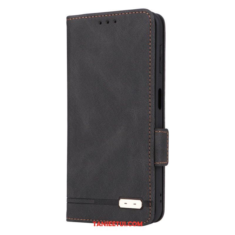 Etui Na Telefon do Samsung Galaxy A14 / A14 5G Etui Folio Rzemienna Tekstura