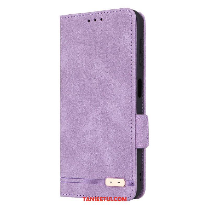 Etui Na Telefon do Samsung Galaxy A14 / A14 5G Etui Folio Rzemienna Tekstura