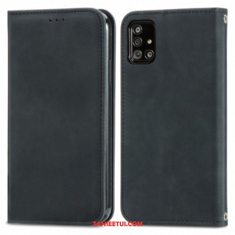 Etui Na Telefon do Samsung Galaxy A51 5G Etui Folio Sztuczna Skóra W Stylu Vintage