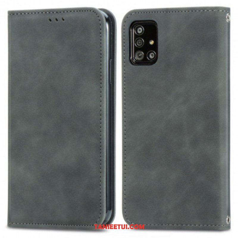 Etui Na Telefon do Samsung Galaxy A51 5G Etui Folio Sztuczna Skóra W Stylu Vintage