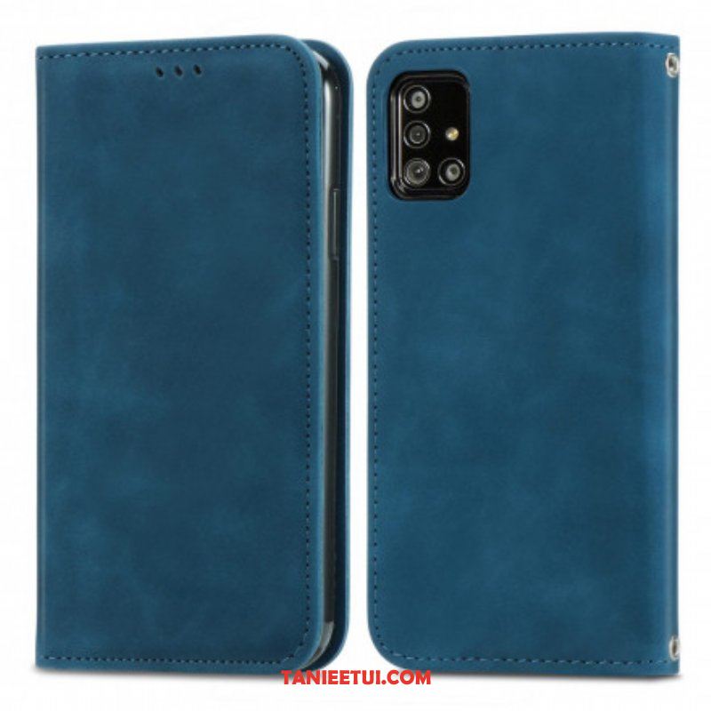 Etui Na Telefon do Samsung Galaxy A51 5G Etui Folio Sztuczna Skóra W Stylu Vintage