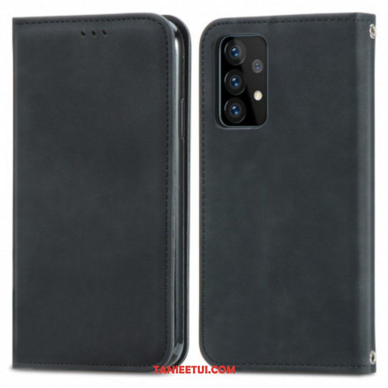 Etui Na Telefon do Samsung Galaxy A52 4G / A52 5G / A52s 5G Etui Folio Elegancki Efekt Skóry