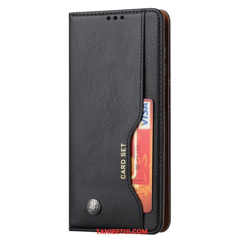 Etui Na Telefon do Samsung Galaxy A54 5G Etui Folio Etui Na Karty Ze Sztucznej Skóry