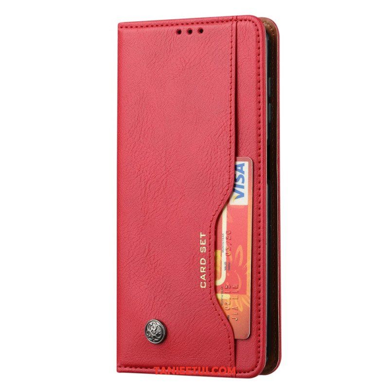 Etui Na Telefon do Samsung Galaxy A54 5G Etui Folio Etui Na Karty Ze Sztucznej Skóry