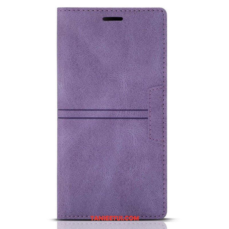 Etui Na Telefon do Samsung Galaxy A54 5G Etui Folio Stylowa Skórzana Moda