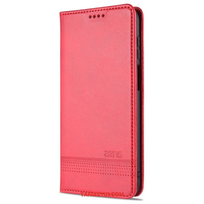 Etui Na Telefon do Samsung Galaxy M32 Etui Folio Stylizacja Skóry Azns