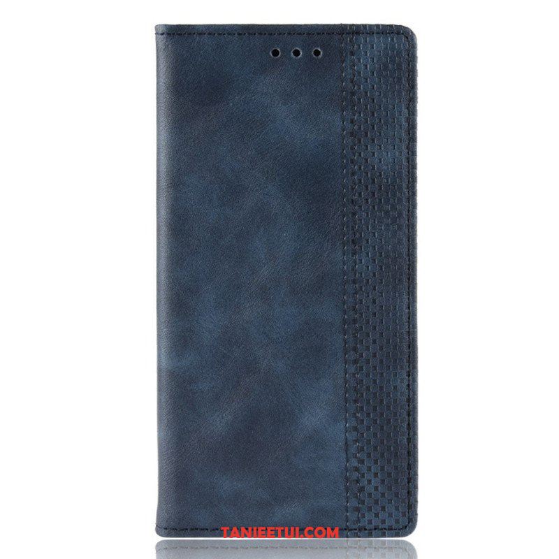 Etui Na Telefon do Samsung Galaxy M32 Etui Folio Stylizowany Efekt Skóry W Stylu Vintage