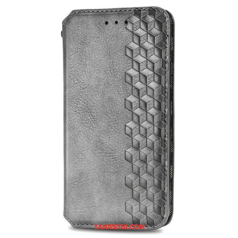 Etui Na Telefon do Samsung Galaxy M53 5G Etui Folio Wzór Z Efektem Skóry