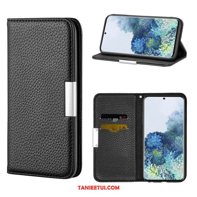 Etui Na Telefon do Samsung Galaxy S21 5G Etui Folio Liczi Ze Sztucznej Skóry Ultra Szykowny