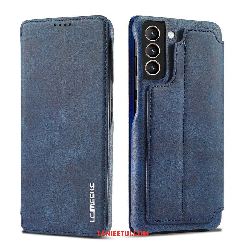 Etui Na Telefon do Samsung Galaxy S21 FE Etui Folio Lc.imeeke Efekt Skóry