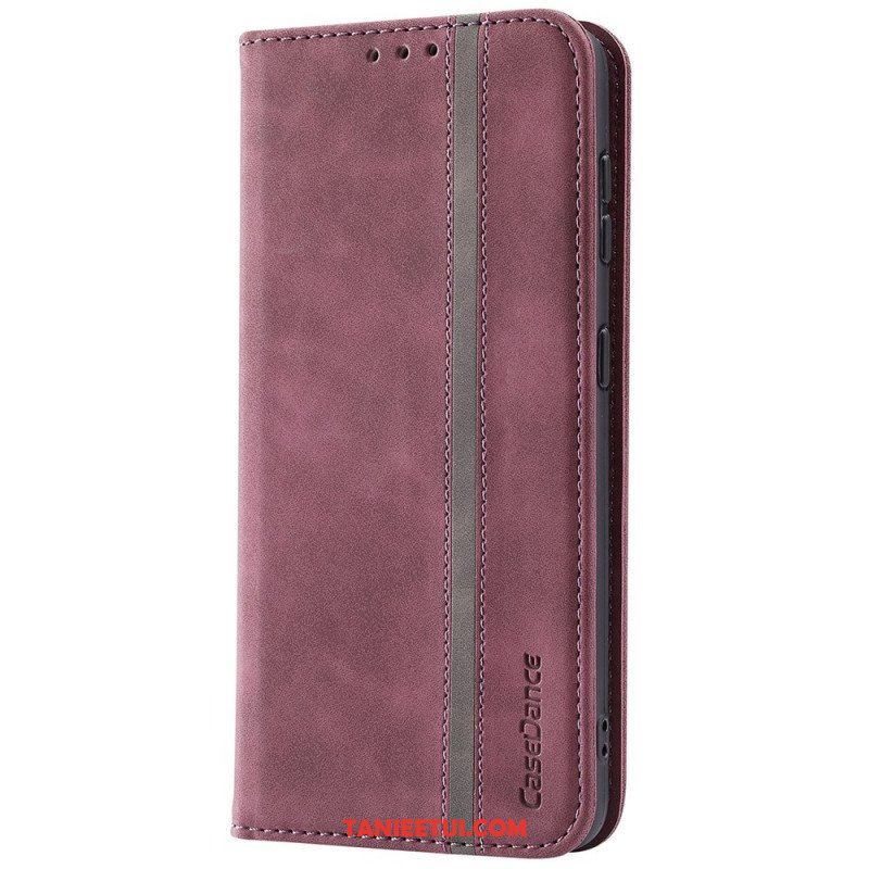 Etui Na Telefon do Samsung Galaxy S22 5G Etui Folio Casedance Ze Sztucznej Skóry