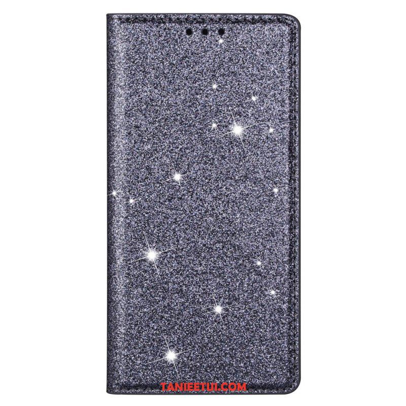 Etui Na Telefon do Samsung Galaxy S22 5G Etui Folio Cekinowy Styl