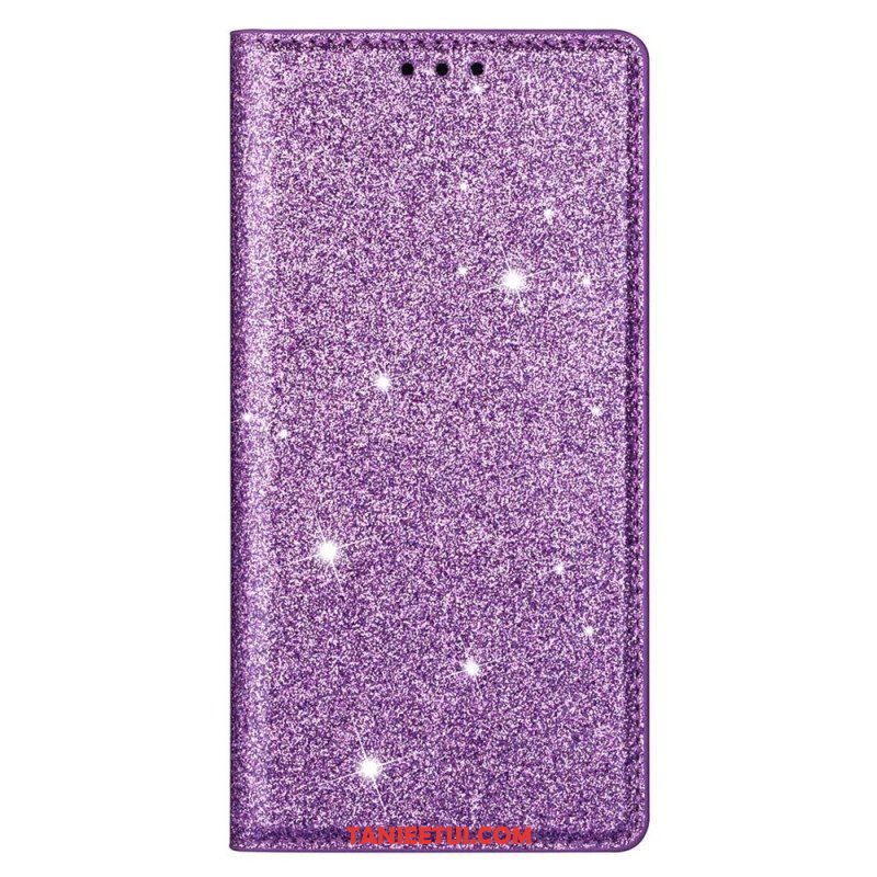 Etui Na Telefon do Samsung Galaxy S22 5G Etui Folio Cekinowy Styl