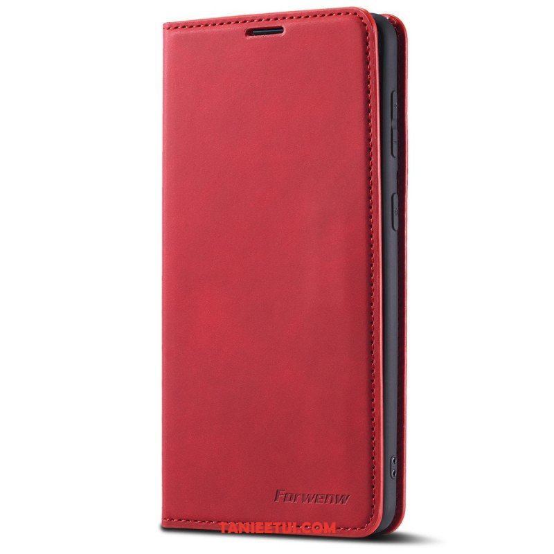 Etui Na Telefon do Samsung Galaxy S22 5G Etui Folio Forwenw Efekt Skóry