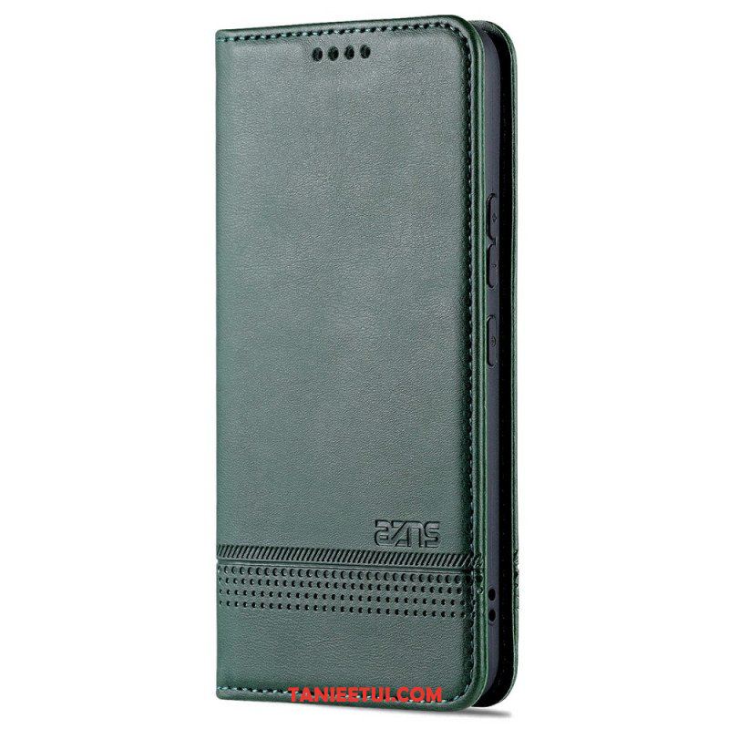 Etui Na Telefon do Samsung Galaxy S22 5G Etui Folio Stylizacja Skóry Azns