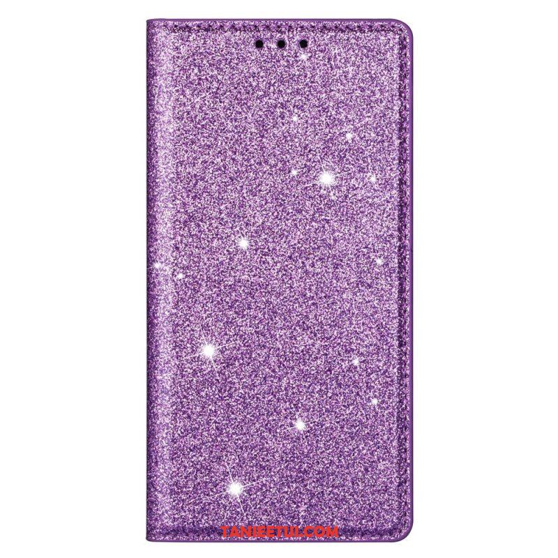 Etui Na Telefon do Samsung Galaxy S22 Ultra 5G Etui Folio Cekinowy Styl