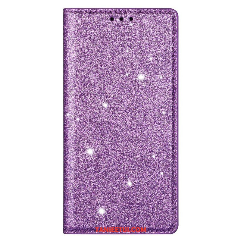 Etui Na Telefon do Samsung Galaxy S22 Ultra 5G Etui Folio Cekinowy Styl