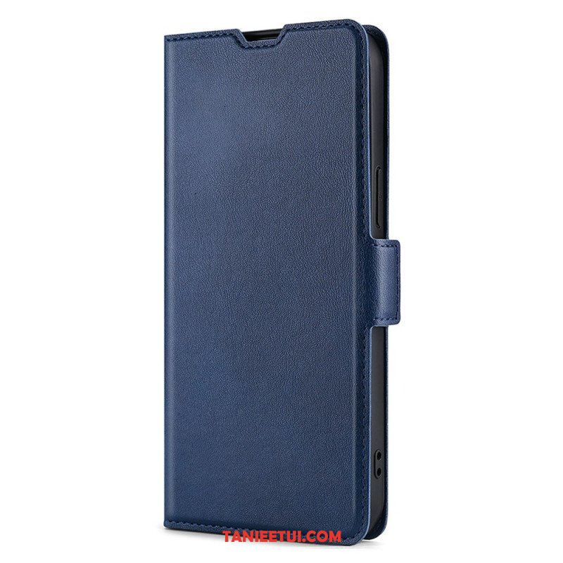 Etui Na Telefon do Samsung Galaxy S22 Ultra 5G Etui Folio Klasyczna Sztuczna Skóra