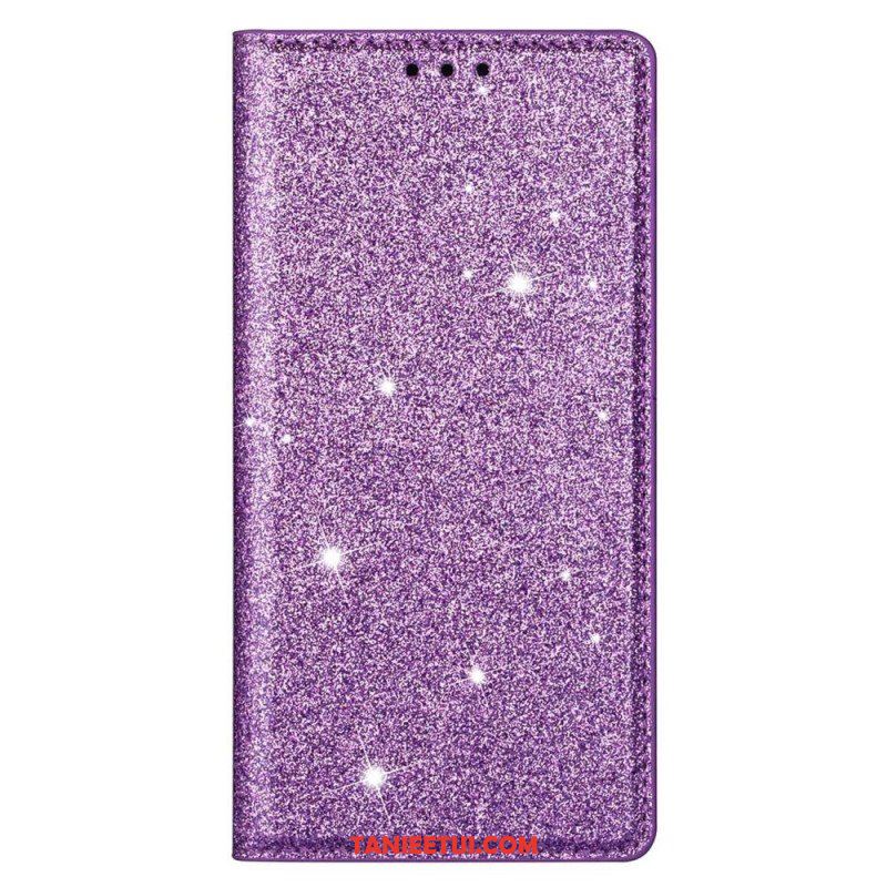 Etui Na Telefon do Samsung Galaxy S23 5G Etui Folio Cekinowy Styl