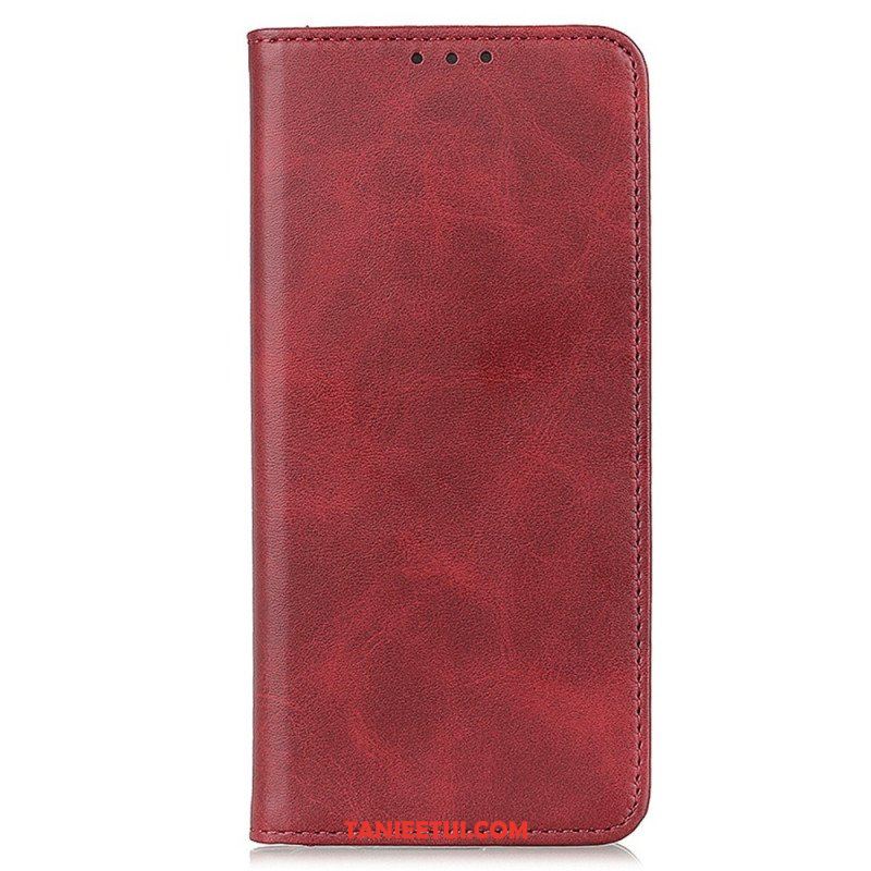 Etui Na Telefon do Samsung Galaxy S23 5G Etui Folio Dwoina Skóry