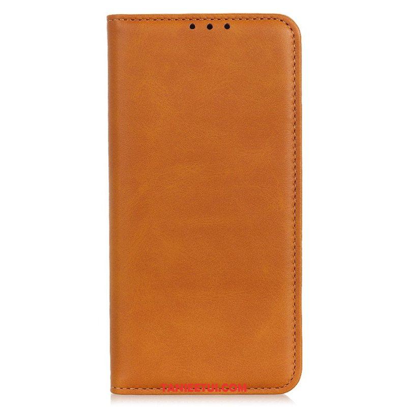 Etui Na Telefon do Samsung Galaxy S23 5G Etui Folio Dwoina Skóry