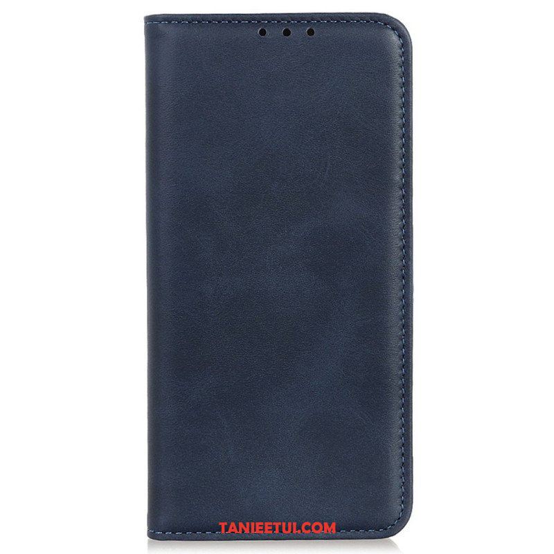 Etui Na Telefon do Samsung Galaxy S23 5G Etui Folio Dwoina Skóry