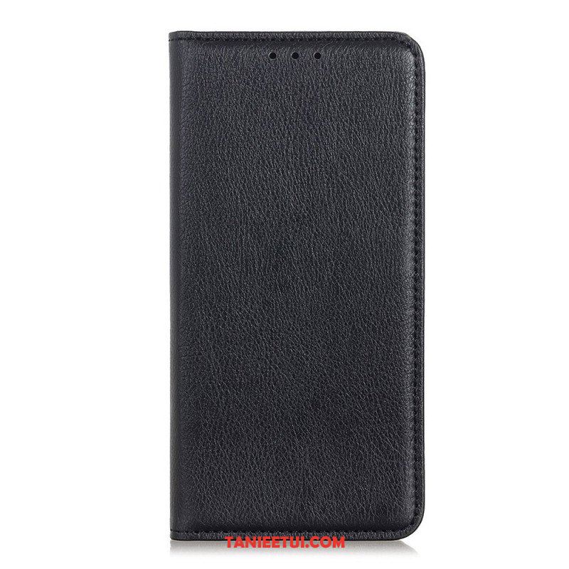 Etui Na Telefon do Samsung Galaxy S23 5G Etui Folio Skóra Dwoinowa Liczi