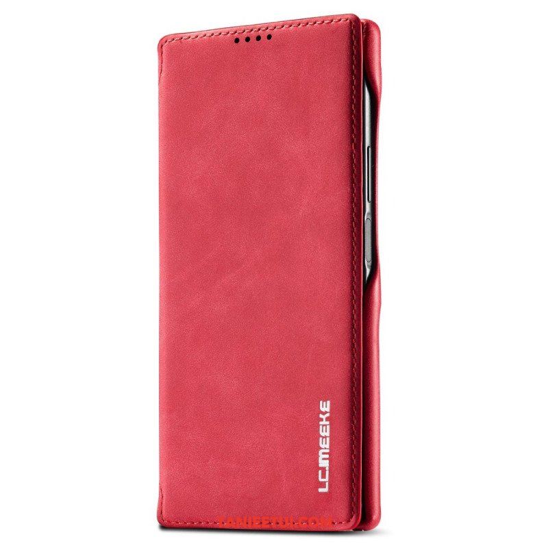 Etui Na Telefon do Samsung Galaxy S23 Ultra 5G Etui Folio Efekt Skóry Lc.imeeke Efekt Skóry